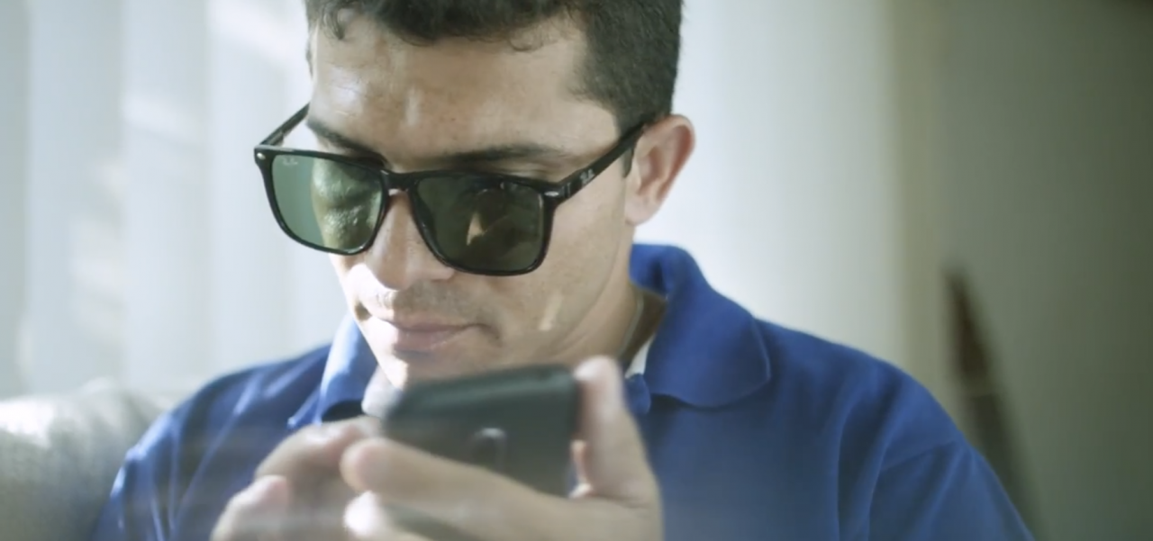 Brazil’s Lew’Lara\TBWA has created a hack for the blind that replaces ads with helpful info