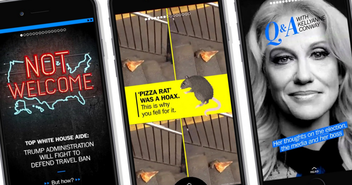 The Washington Post lands on Snapchat Discover to bring breaking news to millennials