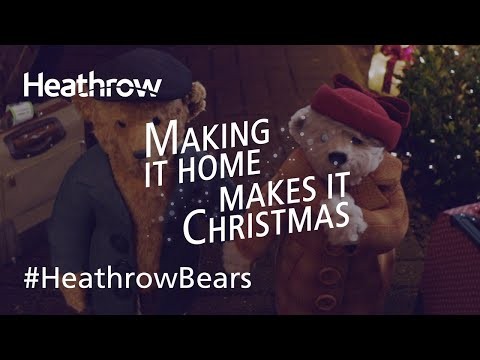 Uk Heathrow Christmas Advert 2022 Heathrow Airport: The Heathrow Bears Return By Havas | Creative Works | The  Drum
